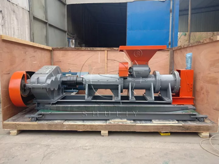 charcoal extruder machine shipping site