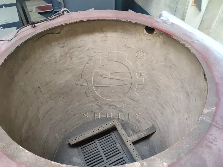 inner structure of carbonization furnace