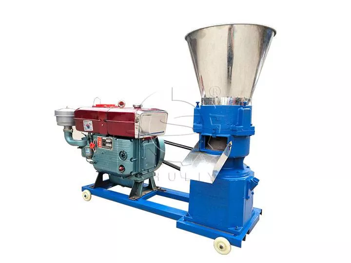 Poultry feed pellet mill machine