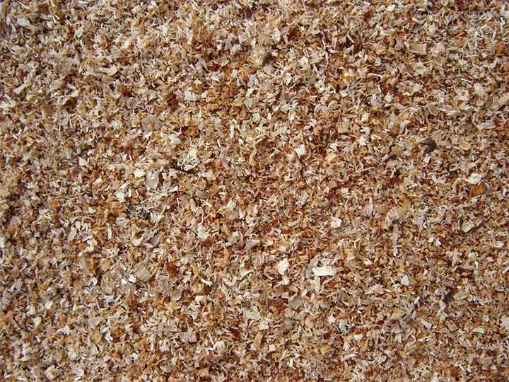 Sawdust material