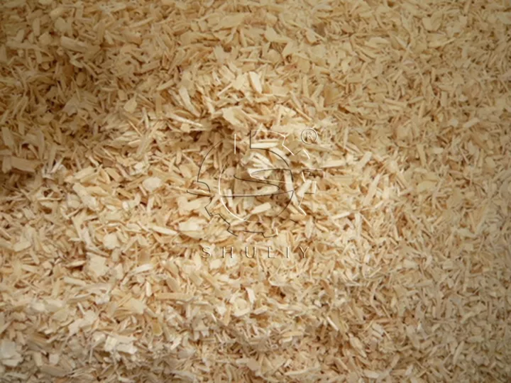 sawdust for wood pallet blocks