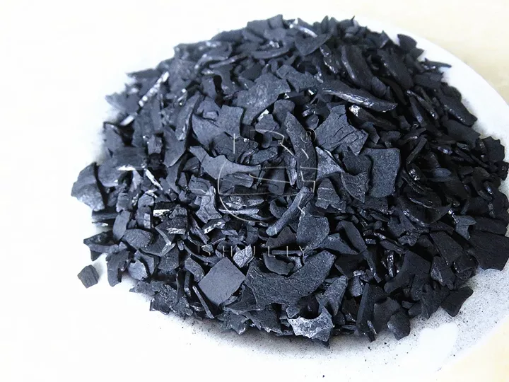 the coconut shell charcoal